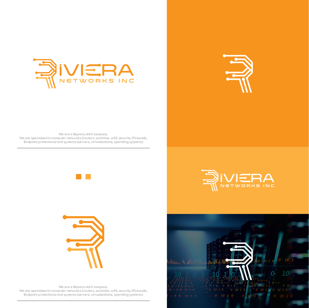 Logo Design by MuhammadHussnain for Riviera Networks Inc | Design #24077571