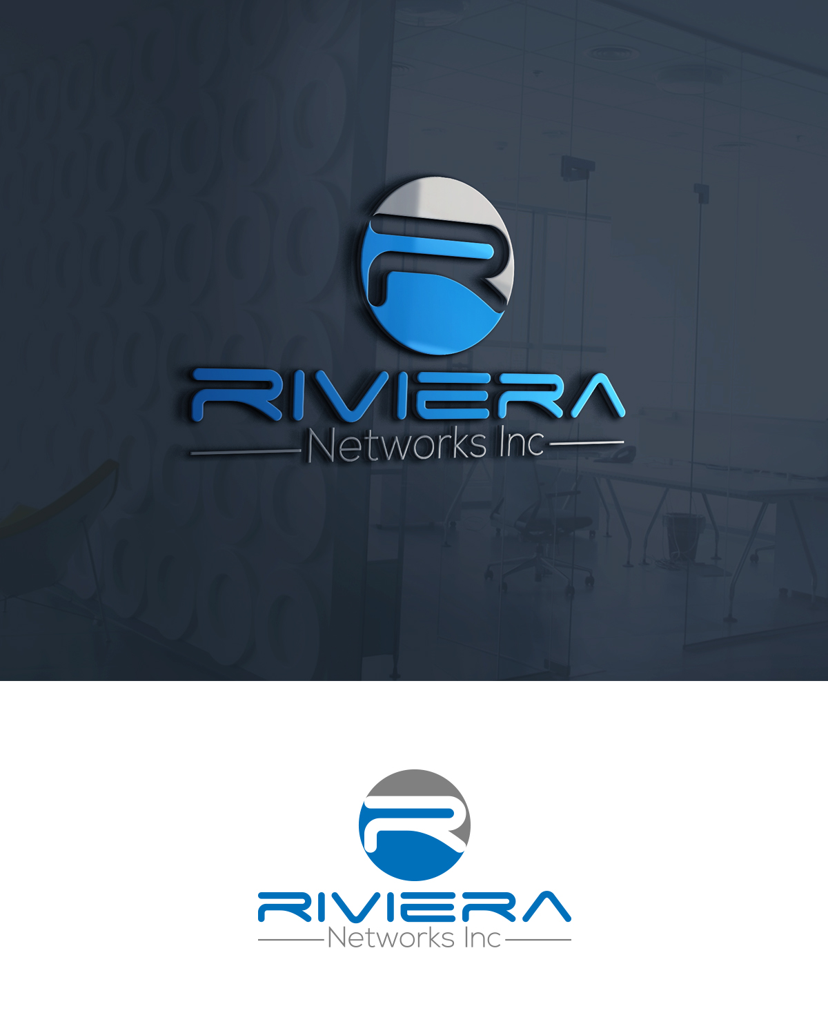 Logo Design by RedLine 3 for Riviera Networks Inc | Design #24056893