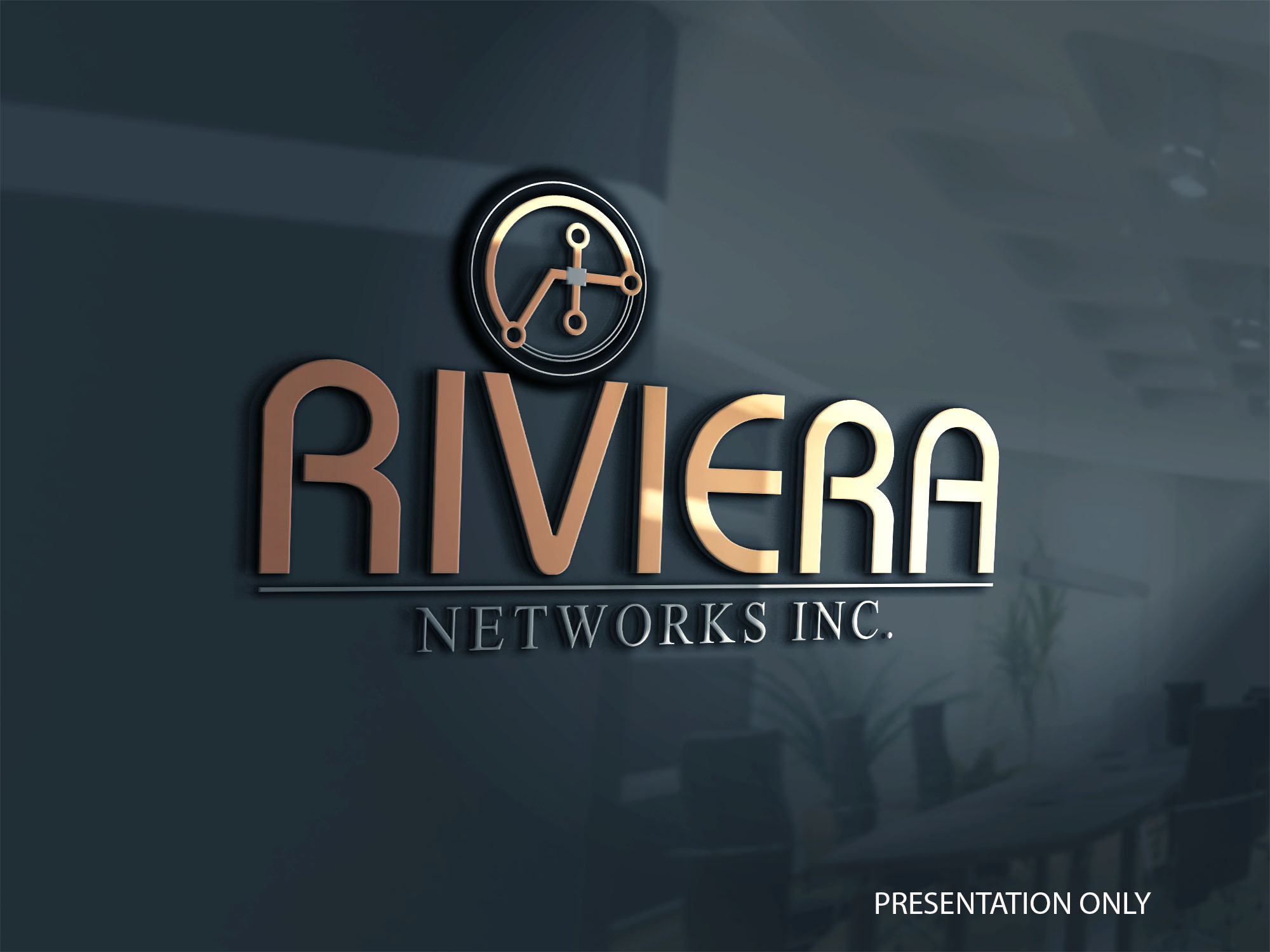 Diseño de Logo por VanR para Riviera Networks Inc | Diseño #24058745