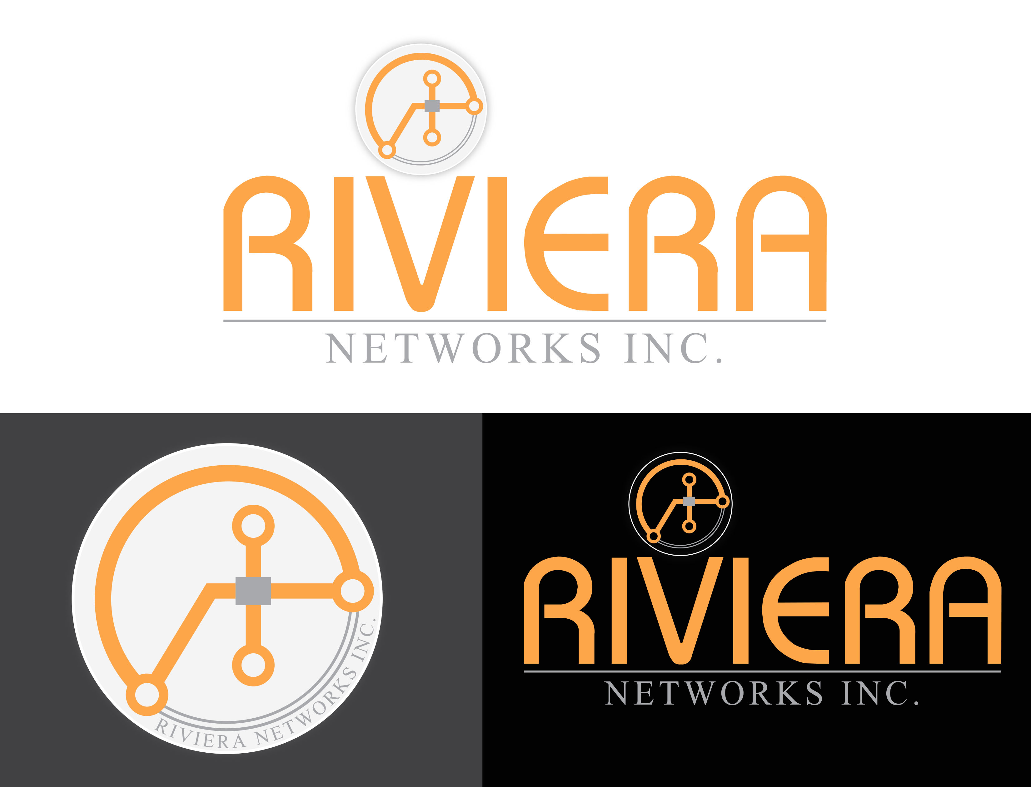 Logo Design by VanR for Riviera Networks Inc | Design #24058746