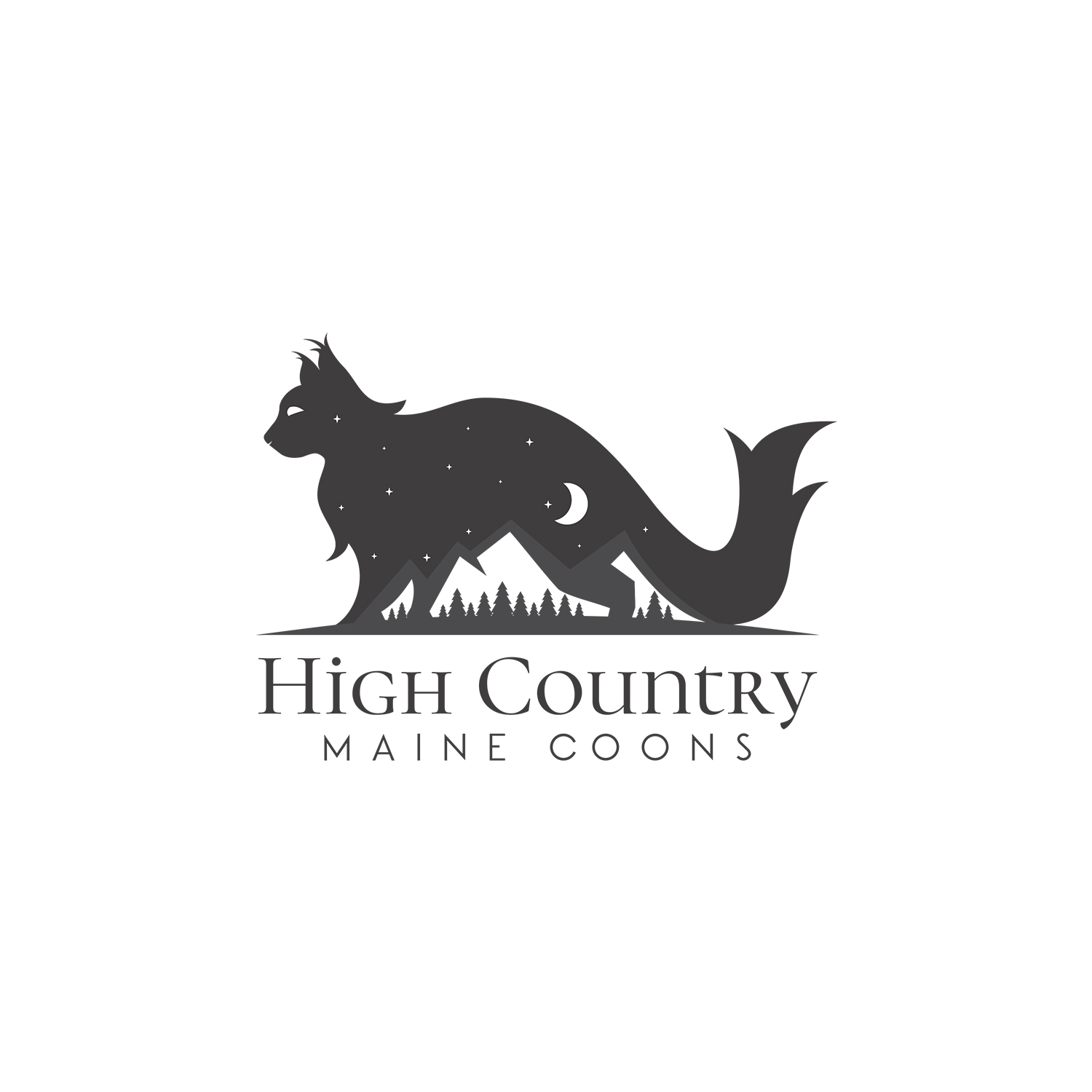 Logo Design by Ana White for High Country Maine Coons | Design #24149581