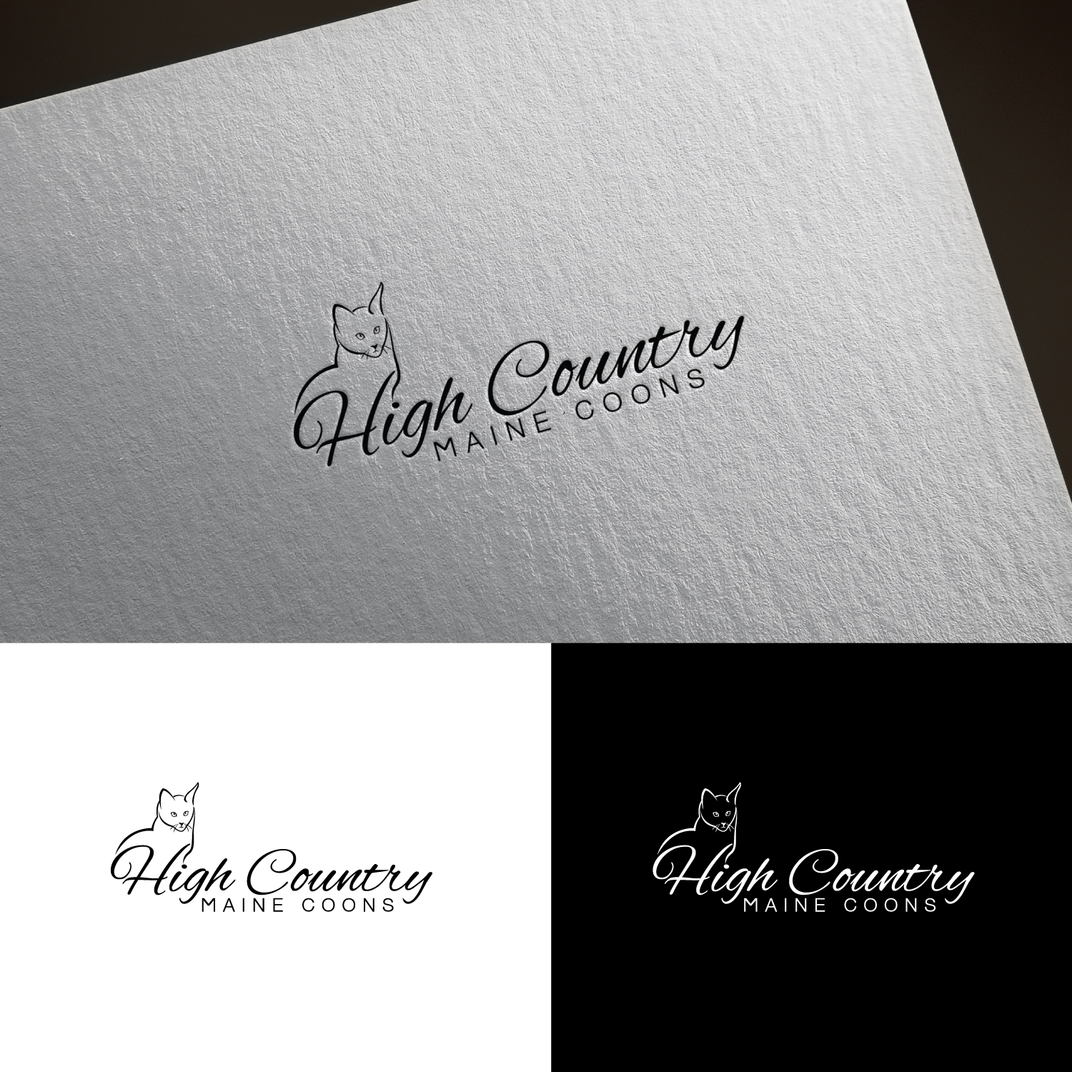 Logo Design by sankar999 for High Country Maine Coons | Design #24058064