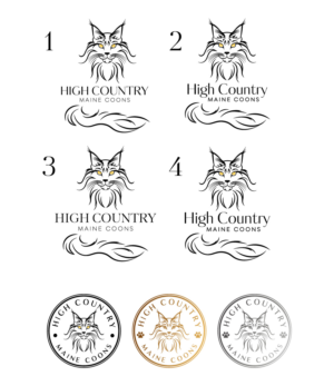 High Country Maine Coons | Design de Logo par Amethystica