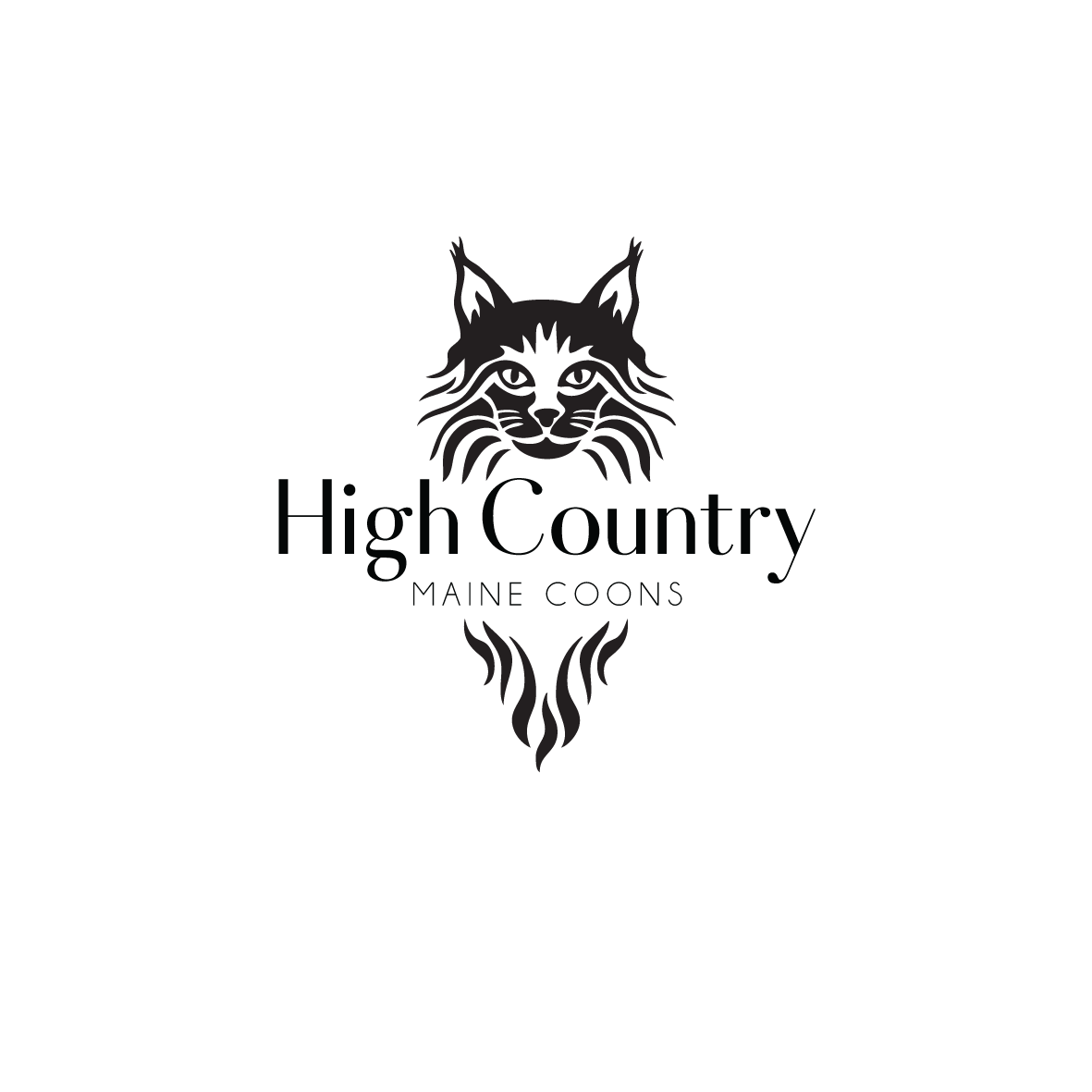 Logo Design by Samantha Ward Design for High Country Maine Coons | Design #24085217