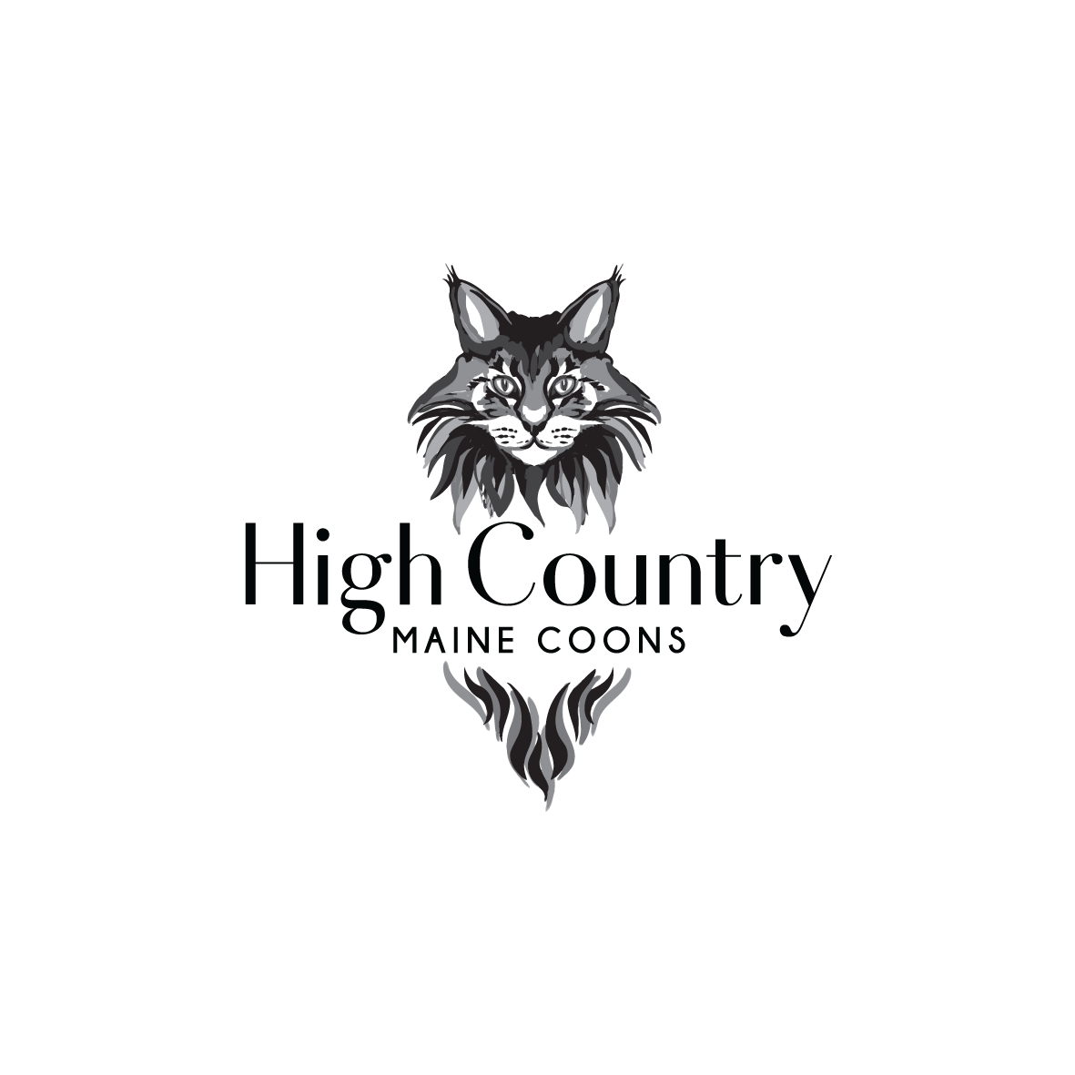 Logo-Design von Samantha Ward Design für High Country Maine Coons | Design #24110446