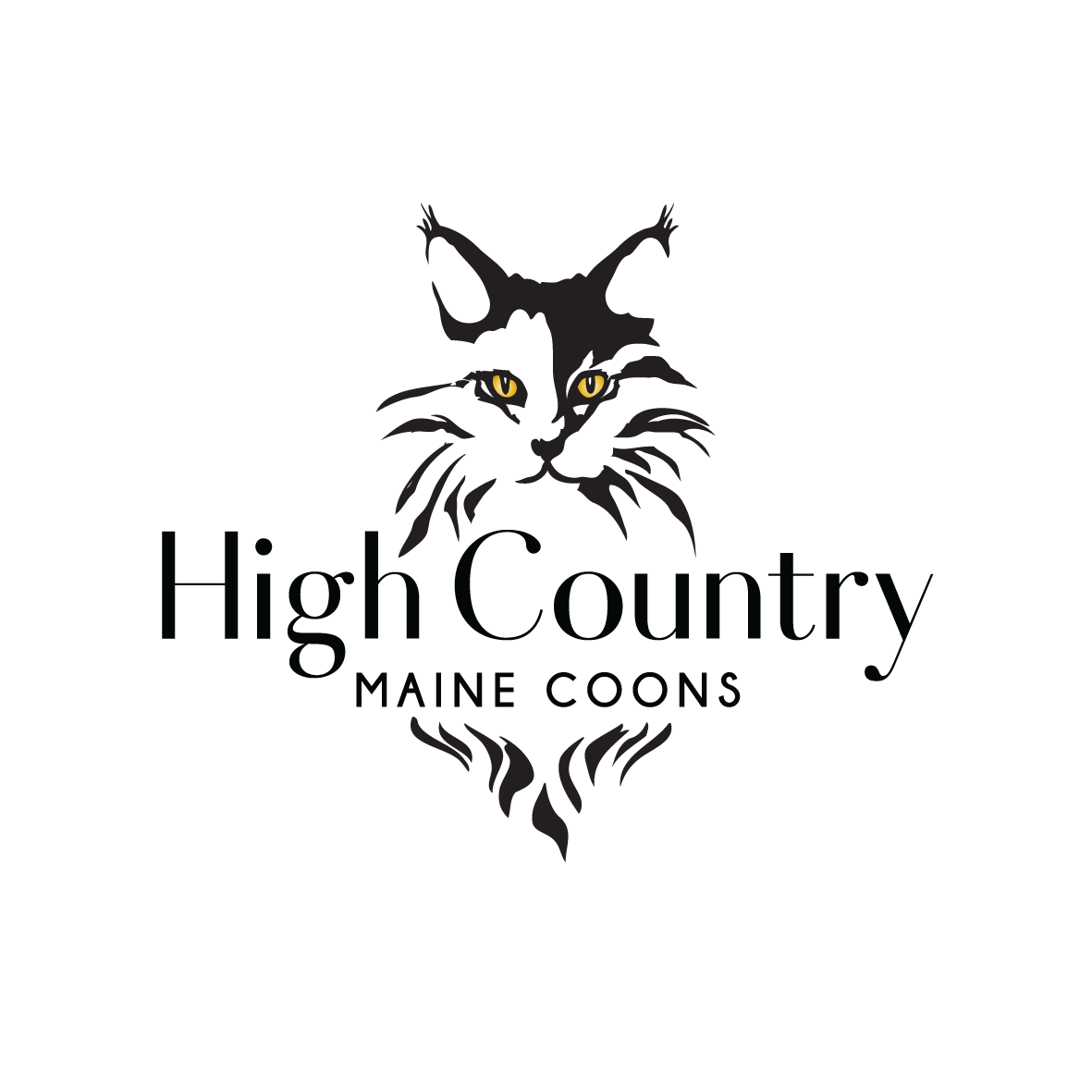 Diseño de Logo por Samantha Ward Design para High Country Maine Coons | Diseño #24121373