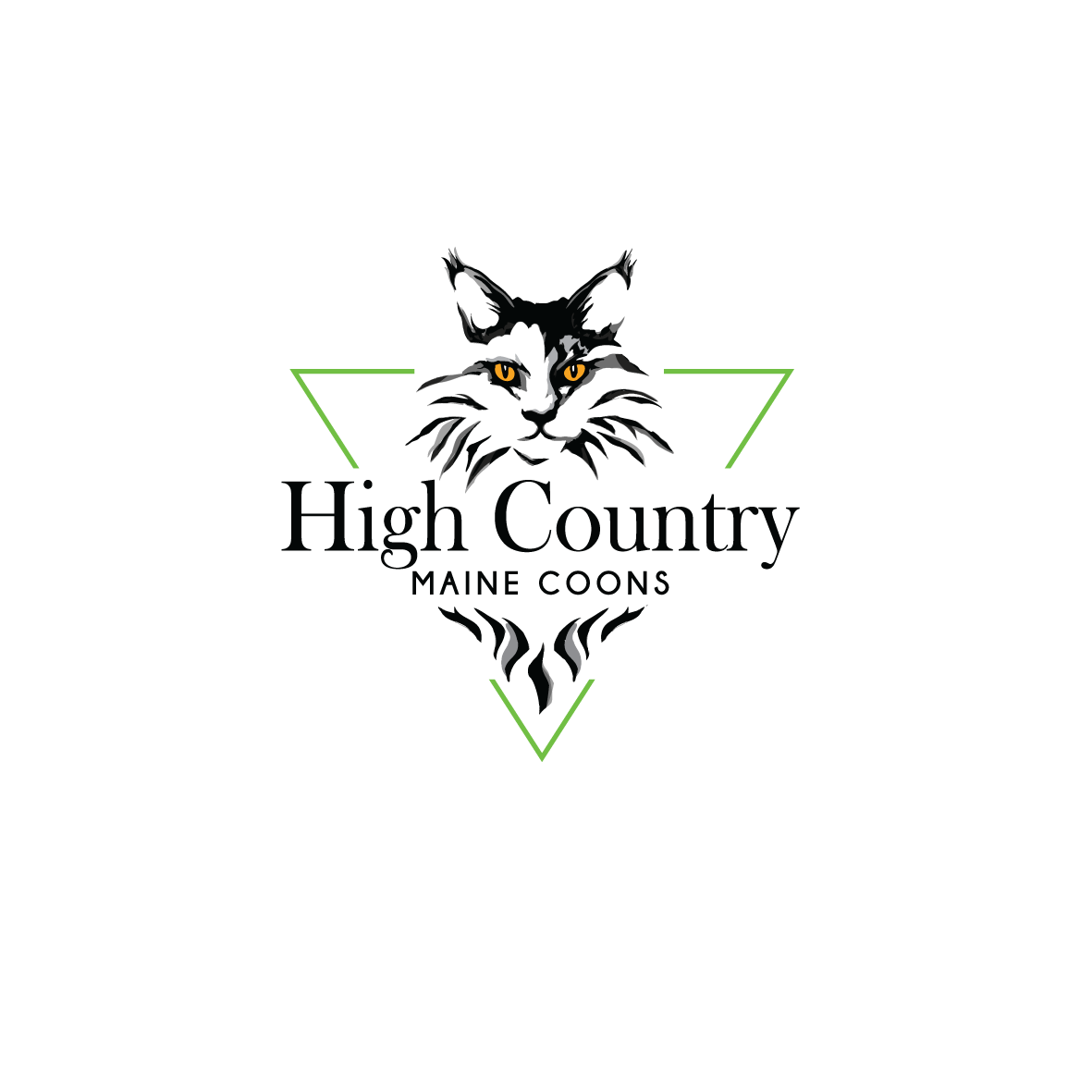Logo-Design von Samantha Ward Design für High Country Maine Coons | Design #24141507
