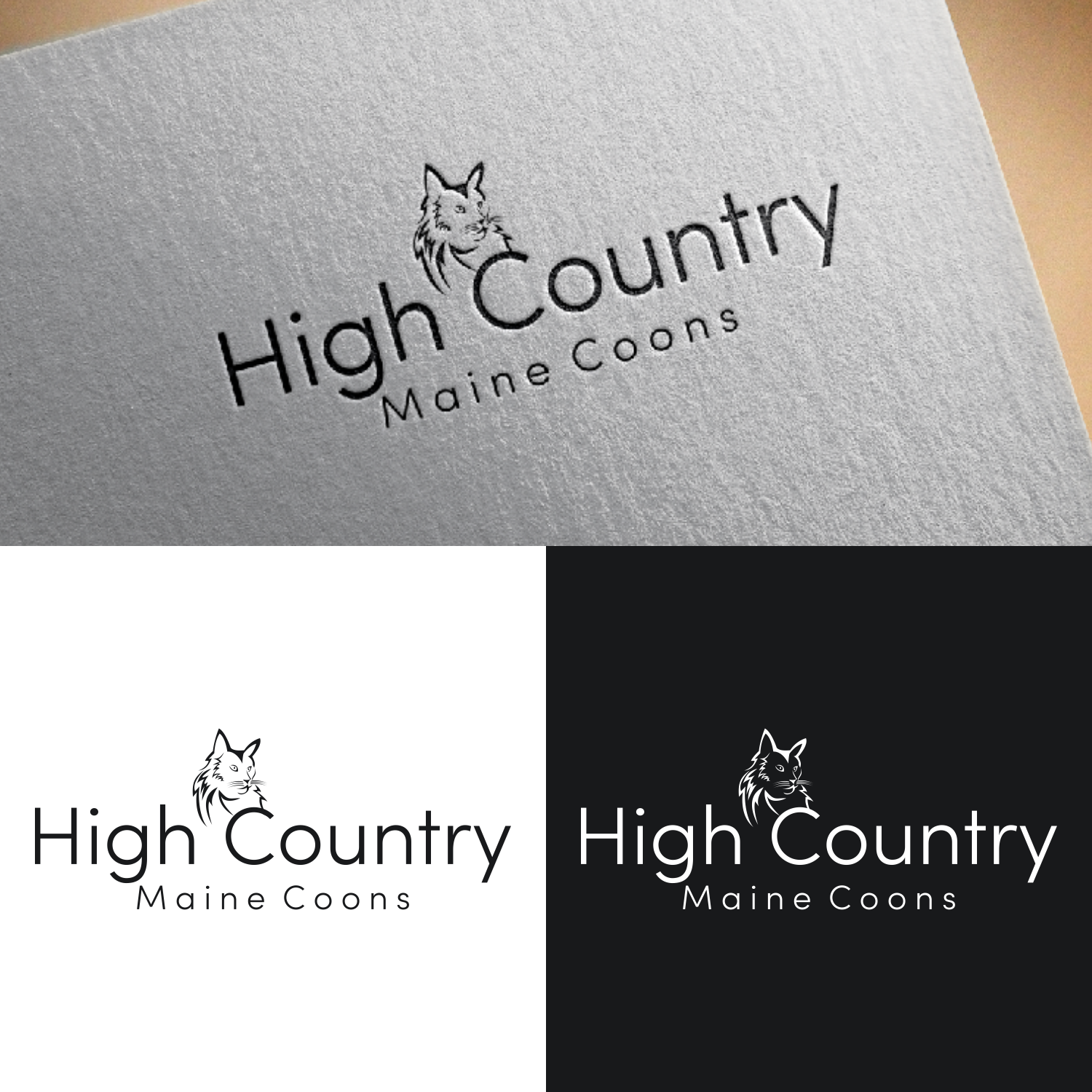 Diseño de Logo por manah bening para High Country Maine Coons | Diseño #24113537
