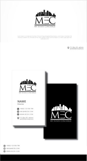 Logo Design by graphicevolution for My Estate Concierge | Design: #24063227