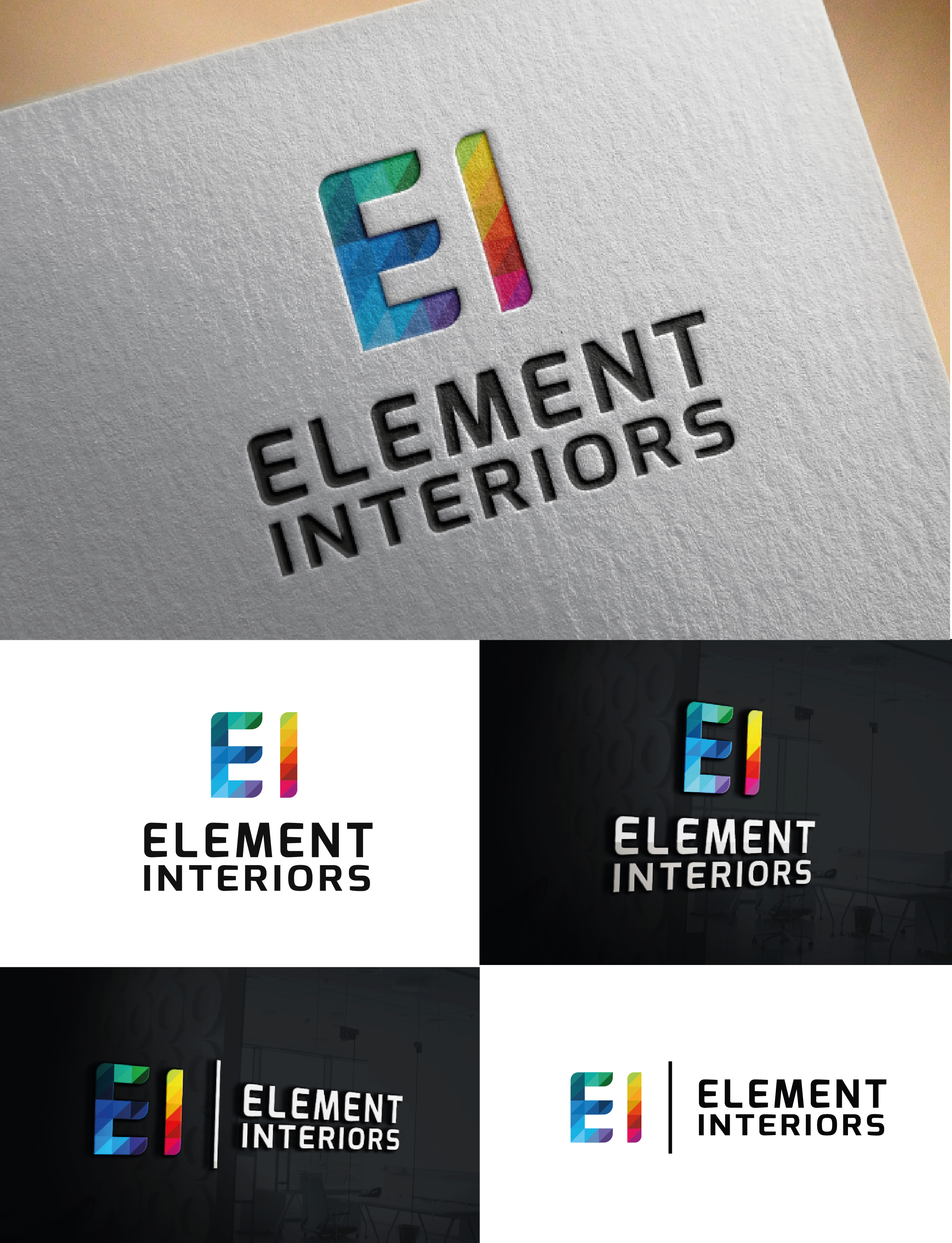 Logo Design by Anton for Element Interiors | Design #24095483