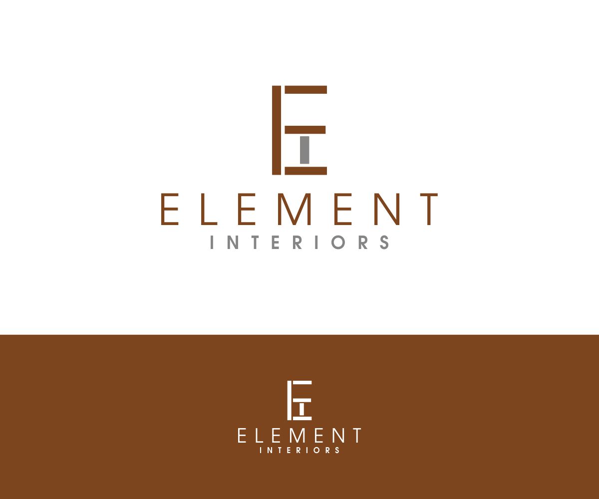 Logo Design by sidh for Element Interiors | Design #24074699