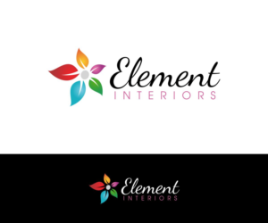 Logo Design by abinfoteksolution for Element Interiors | Design: #24073623