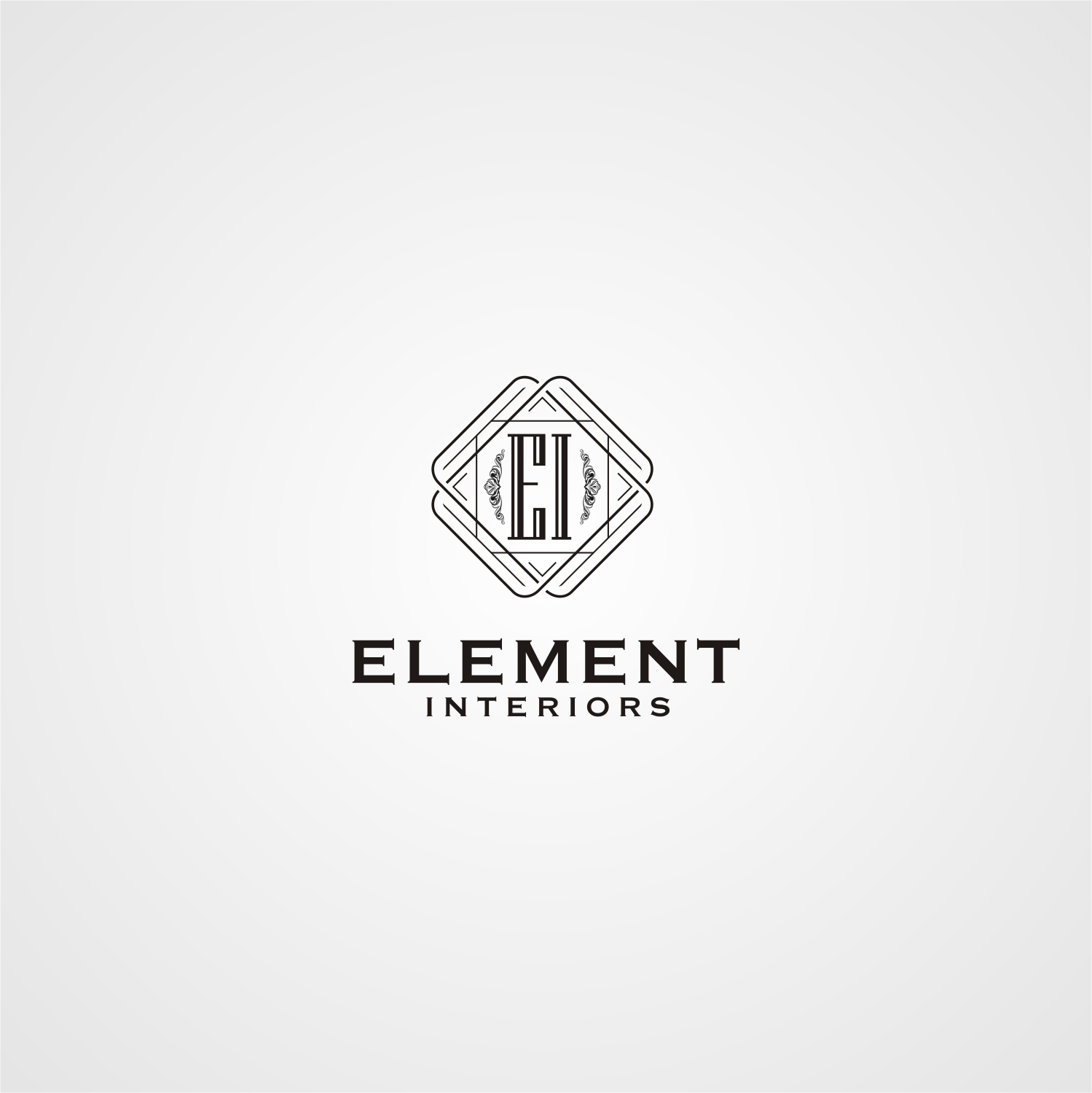 Logo Design by PAYUNG Media Creative for Element Interiors | Design #24073039