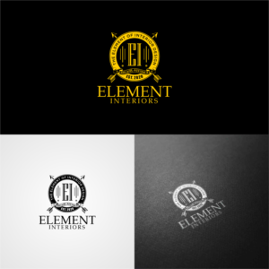 Logo Design by PAYUNG Media Creative for Element Interiors | Design: #24076903