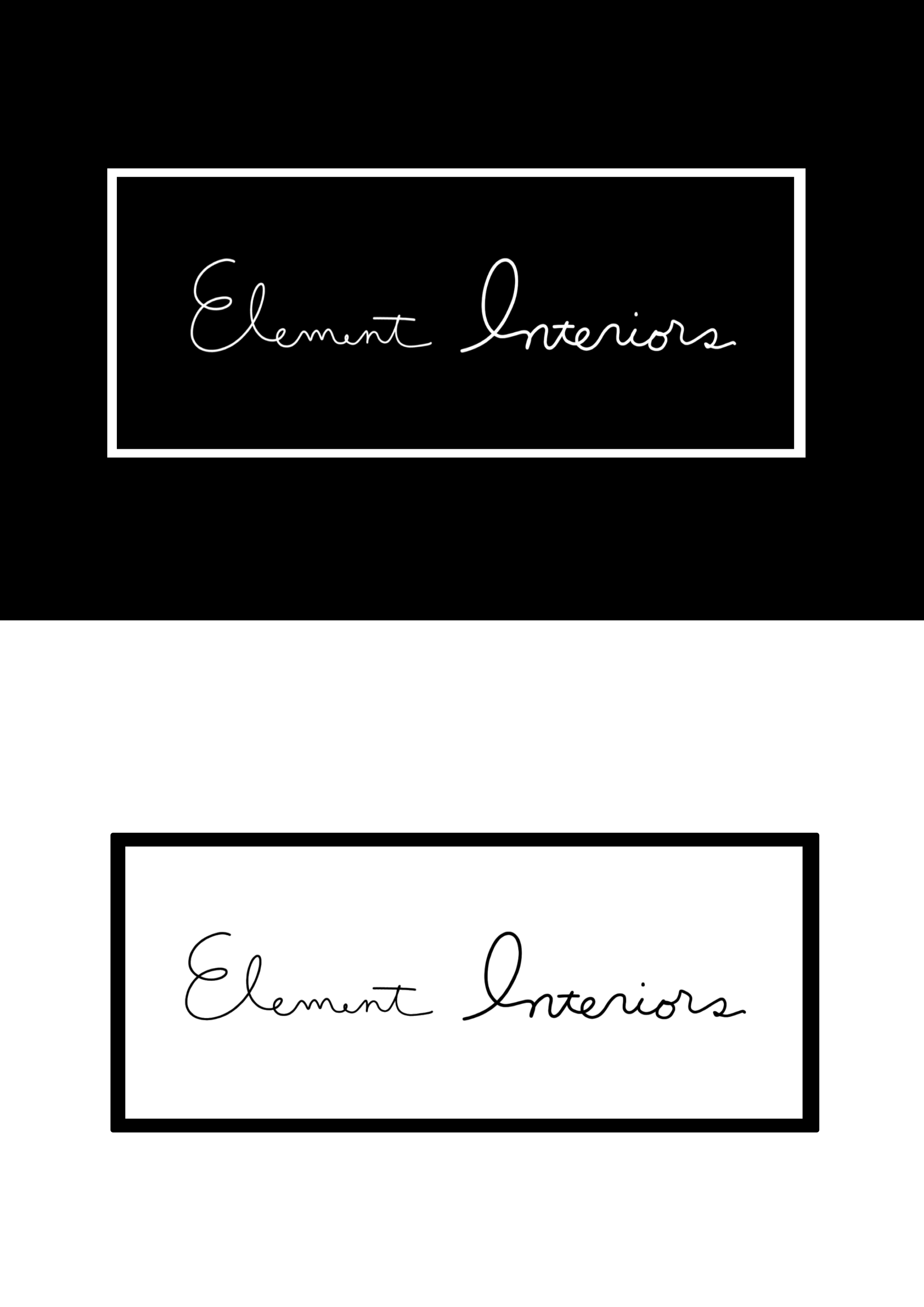 Logo Design by Nao G for Element Interiors | Design #24070147