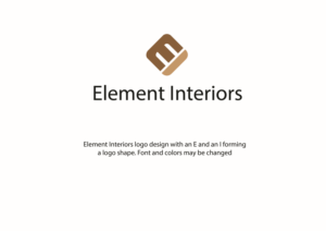 Logo Design by Fotografescu for Element Interiors | Design: #24075724