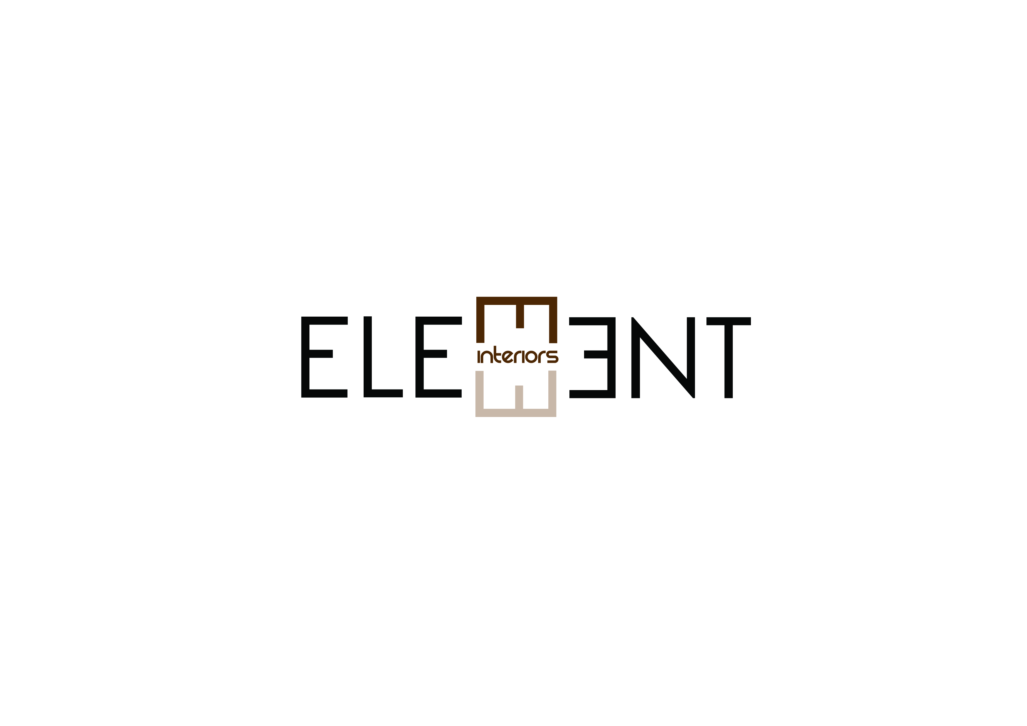Logo Design by Fotografescu for Element Interiors | Design #24078339