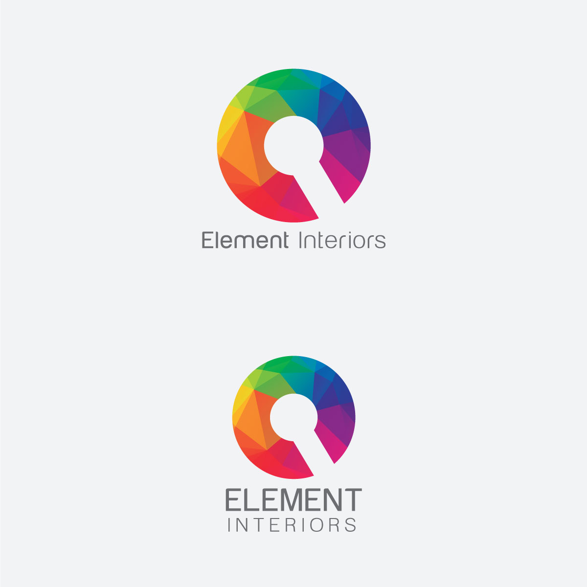 Logo Design by Denviron for Element Interiors | Design #24064227