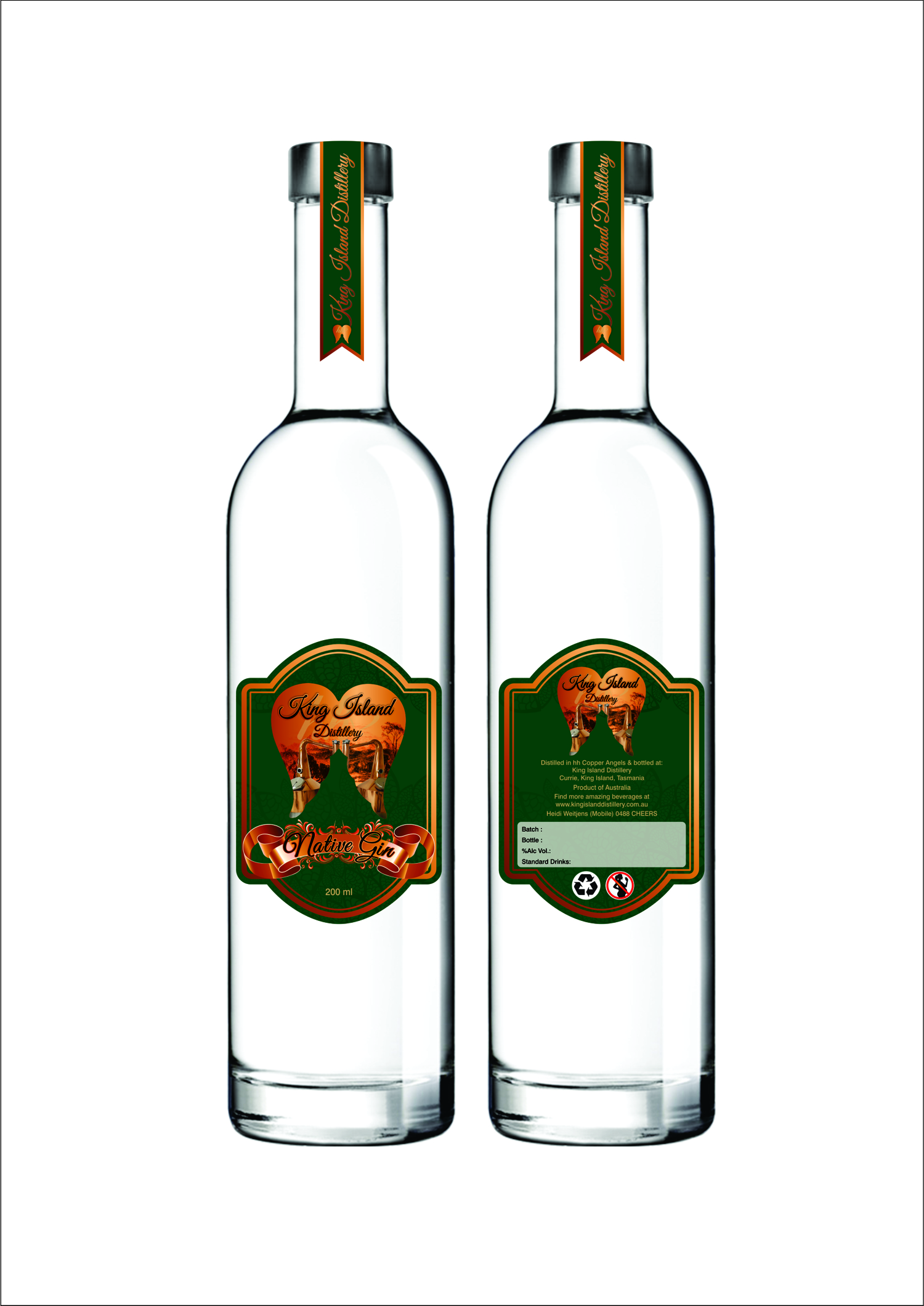 Design Étiquette par Neha Dsouza pour King Island Distillery | Design #24096948
