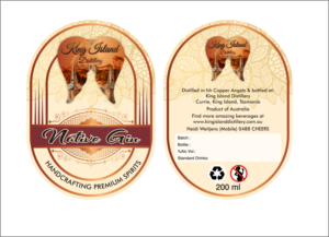 Label Design by Neha Dsouza for King Island Distillery | Design: #24125008