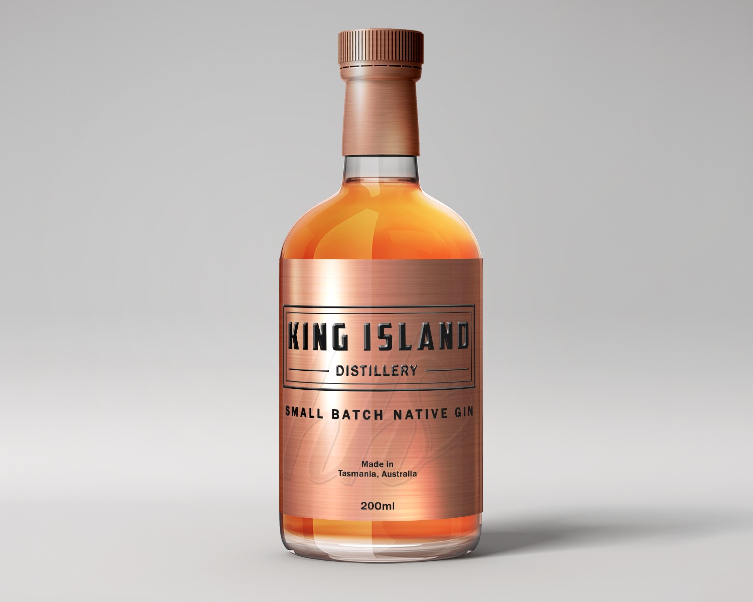 Label Design by TGDesigns for King Island Distillery | Design #24108444