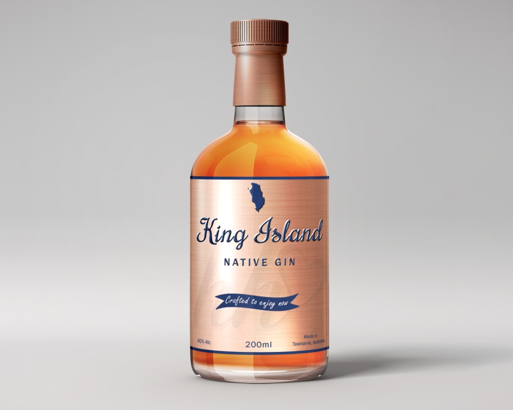 Label Design by TGDesigns for King Island Distillery | Design #24172292