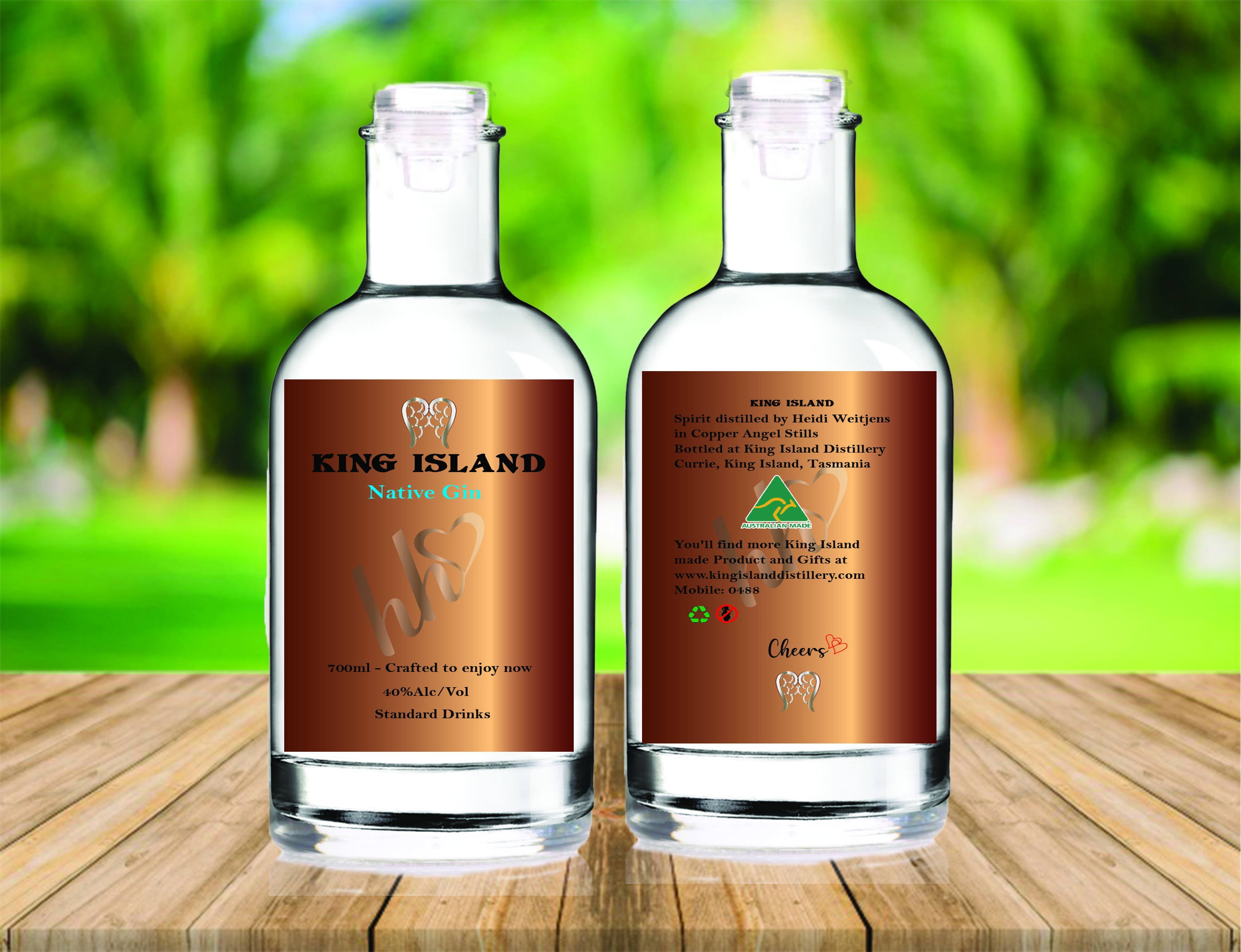 Label Design by zoovdesign for King Island Distillery | Design #24124770