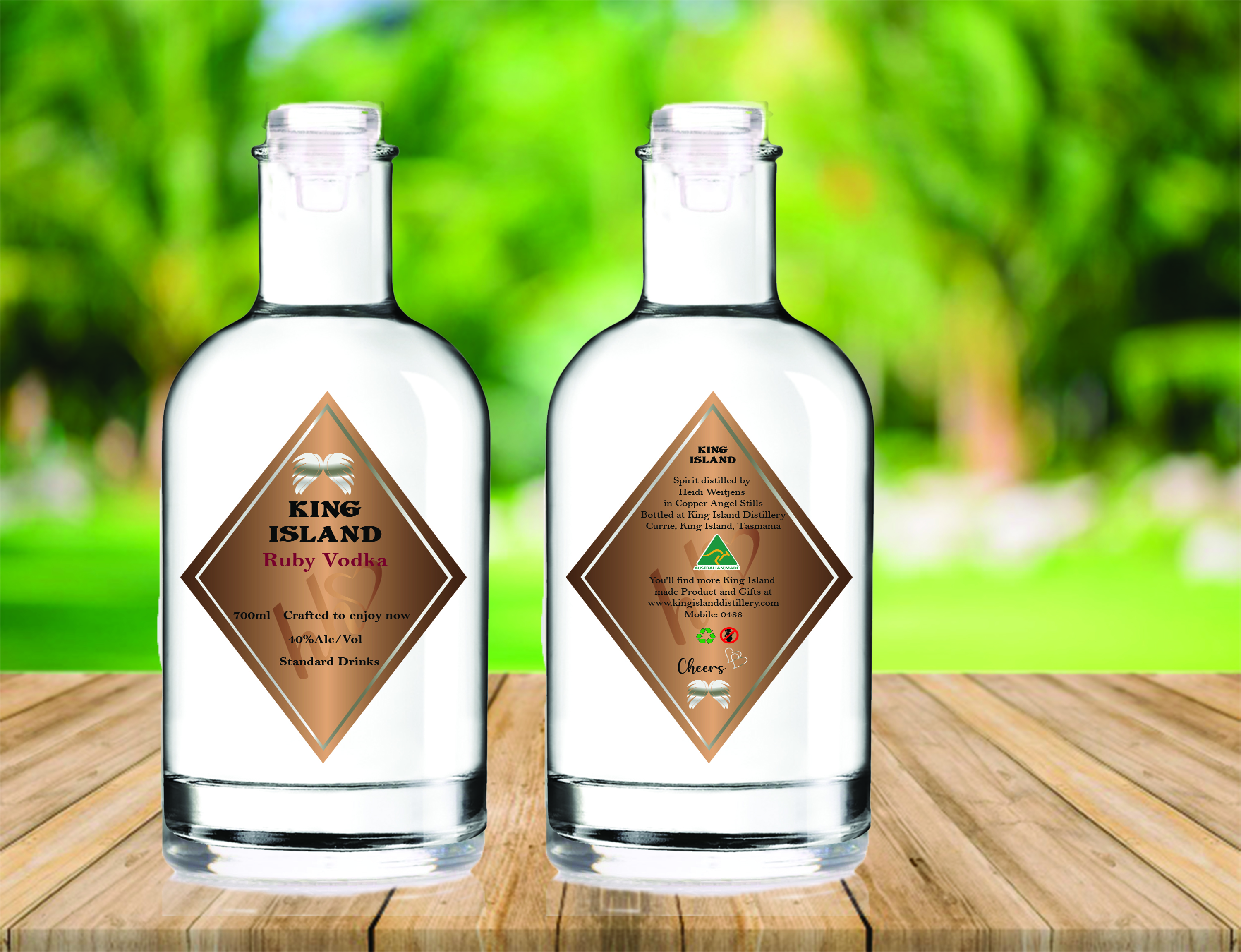 Label Design by zoovdesign for King Island Distillery | Design #24124778