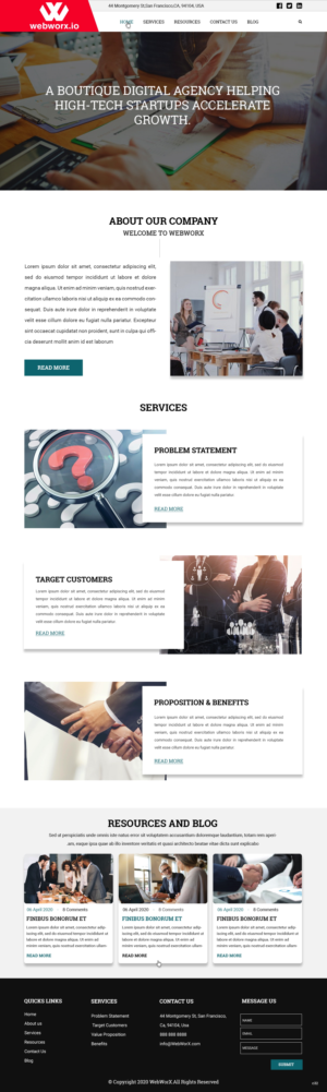 Web Design by pb for this project | Design: #24073984