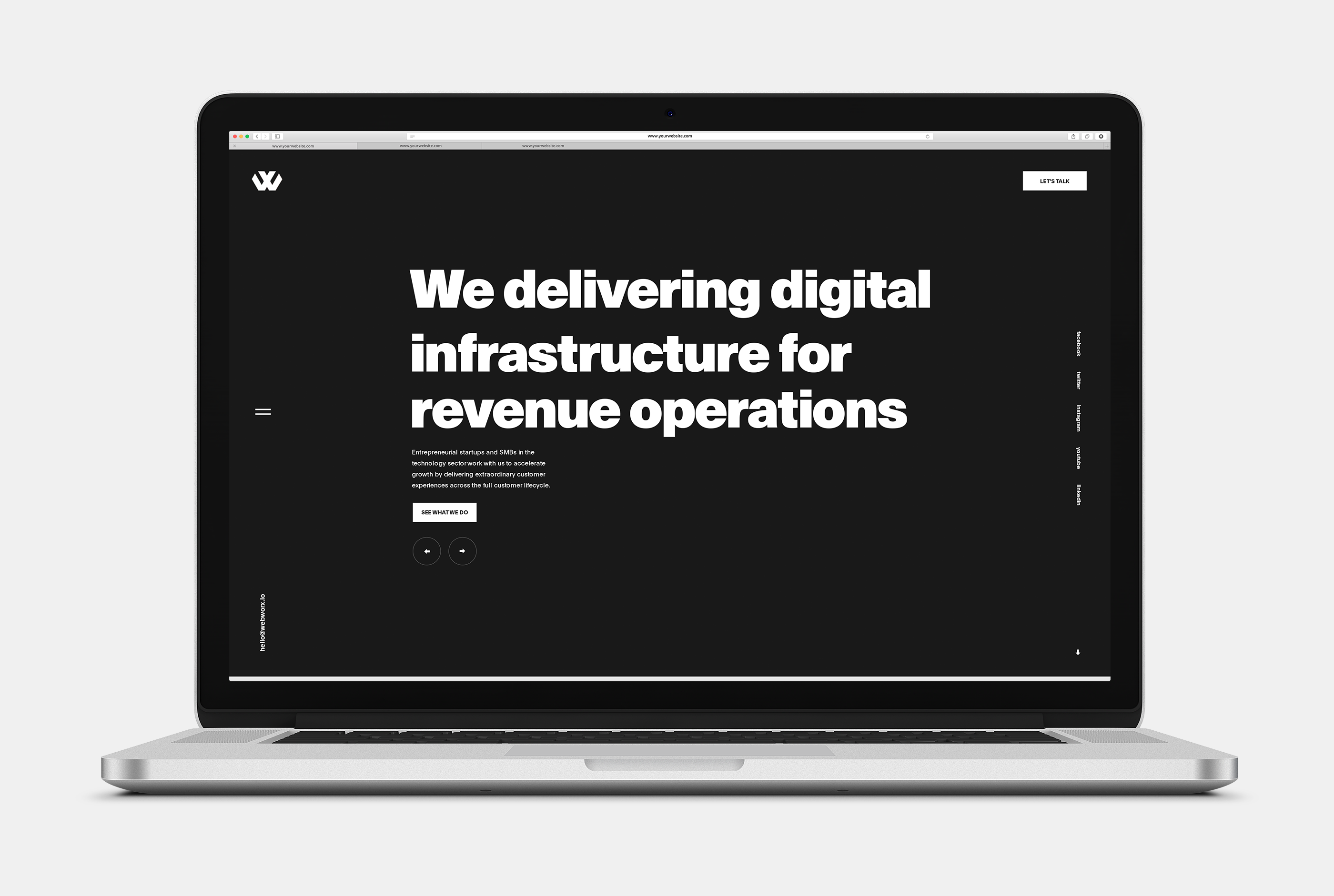 Web Design by MarkoSimic for this project | Design #24074216