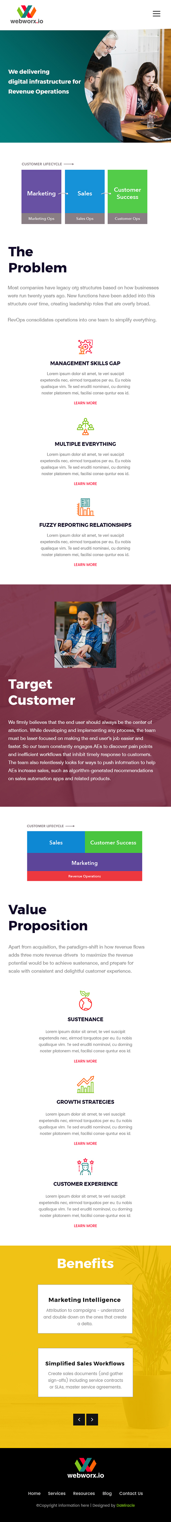 Diseño Web por Da Miracle para este proyecto | Diseño #24105756