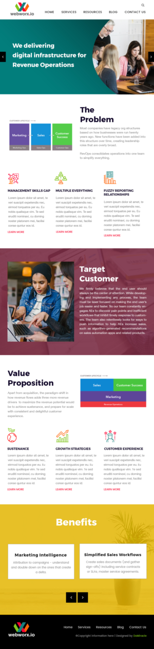 Web Design by Da Miracle for this project | Design: #24105757