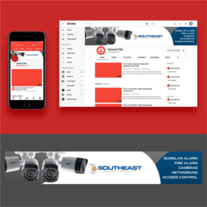 YouTube Channel Header Design | Design Graphique par ThiagoB