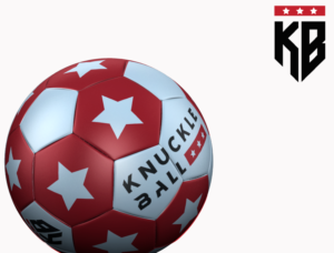 LOGO and Soccer ball design for new brand KNUCKITBALL  | Graphic Design by Val brito