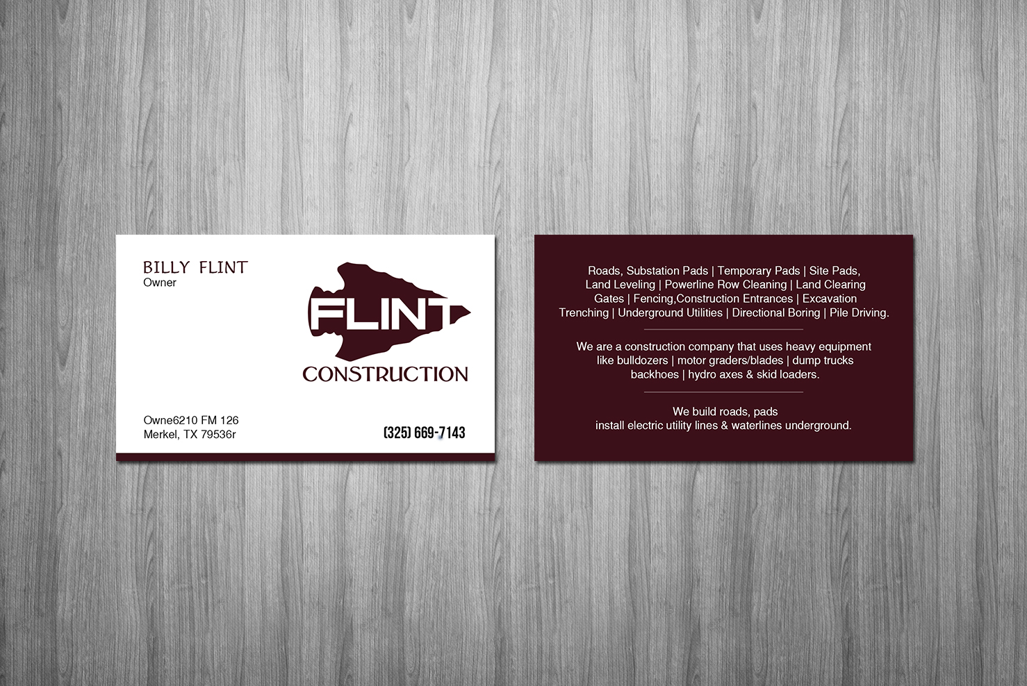 Business Card Design by Creations Box 2015 for this project | Design #24074079