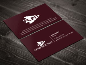 Flint Business Cards | Diseño de Tarjeta de Presentación por Uttom 2