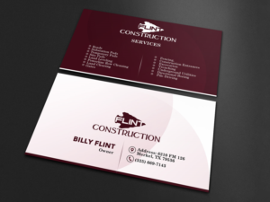 Flint Business Cards | Diseño de Tarjeta de Presentación por Bear Studio