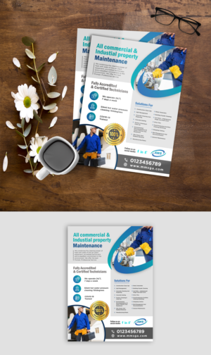 Diseño de Flyer por debdesign para Aqua Works & Services | Diseño: #24080022