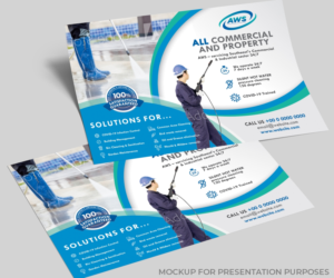 Design de Flyer par Craftisauce pour Aqua Works & Services | Design : #24103419