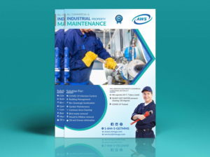 Diseño de Flyer por E5d_Anand para Aqua Works & Services | Diseño #24098469