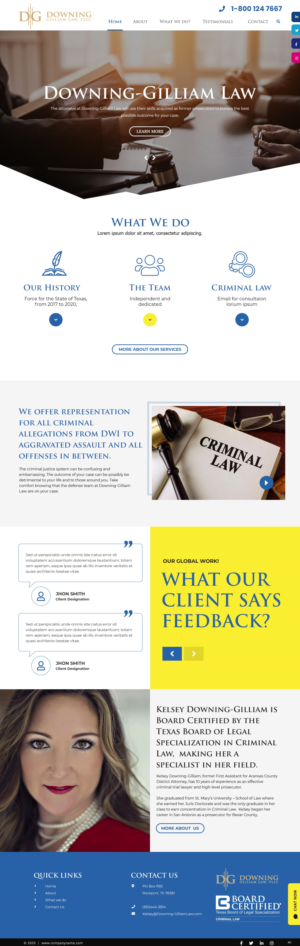 Web Design by pb for this project | Design: #24073947