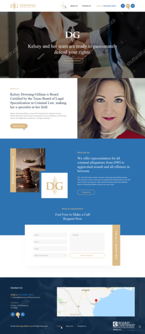 New Web Design Project for New Criminal Defense Firm | Web Design by Ved Web Services