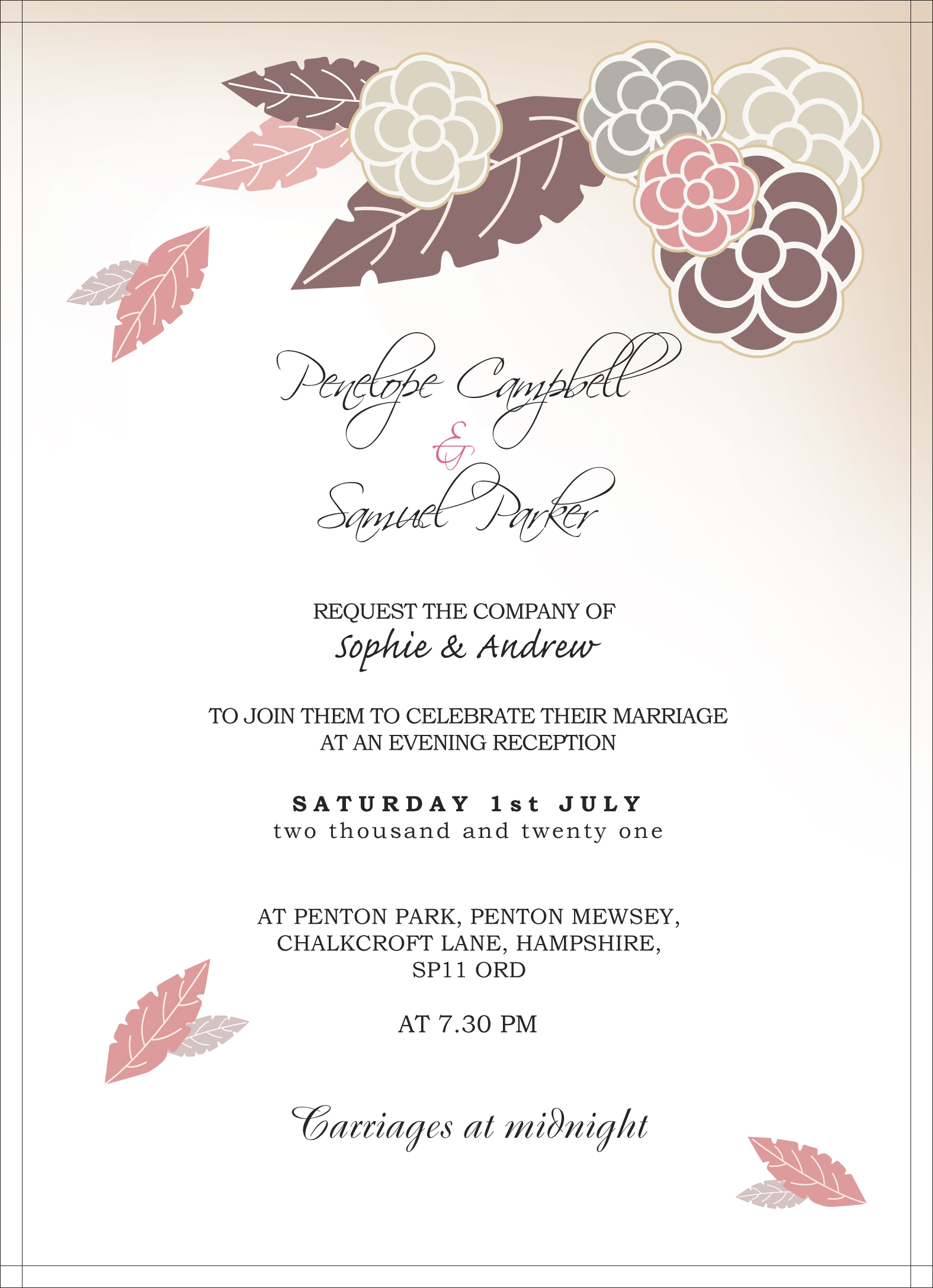 Invitation Design by Grafix Hive for Ruesoff Asset Management | Design #24118421