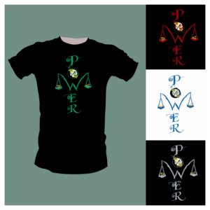 Power | Diseño de Camiseta por Nadz10