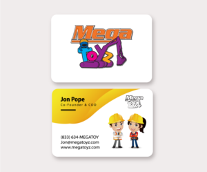 MegaToyz Business Card | Design de Carte de Visite par Ng V Duc
