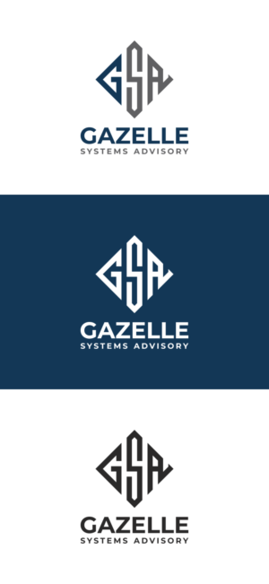 GAZELLE Systems Advisory - GSA | Design de Logo par fatiyadesign