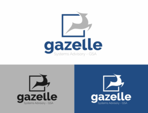 GAZELLE Systems Advisory - GSA | Design de Logo par MOH Studio