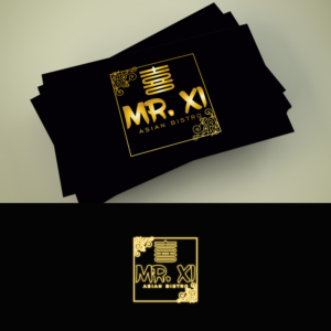 MR XI Asian Bistro | Logo Design by ClearDesign