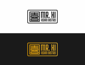 MR XI Asian Bistro | Diseño de Logo por MOH Studio