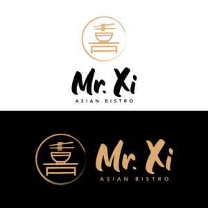 MR XI Asian Bistro | Diseño de Logo por simple mind